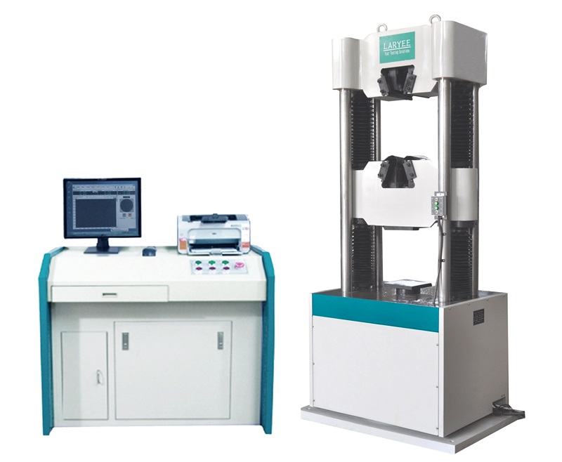 Máquina de prueba universal servohidráulica con control por computadora