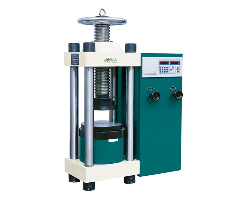 Máquina de prueba de compresión digital